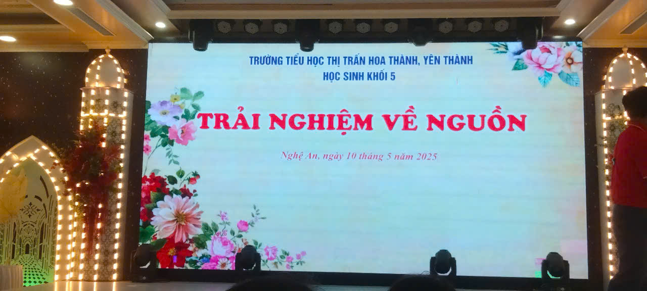 Hoạt động trải nghiệm về nguồn